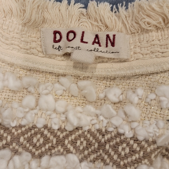 Anthropology Anthropologie Dolan Fringe Bobo Jacket Large - Picture 7 of 11